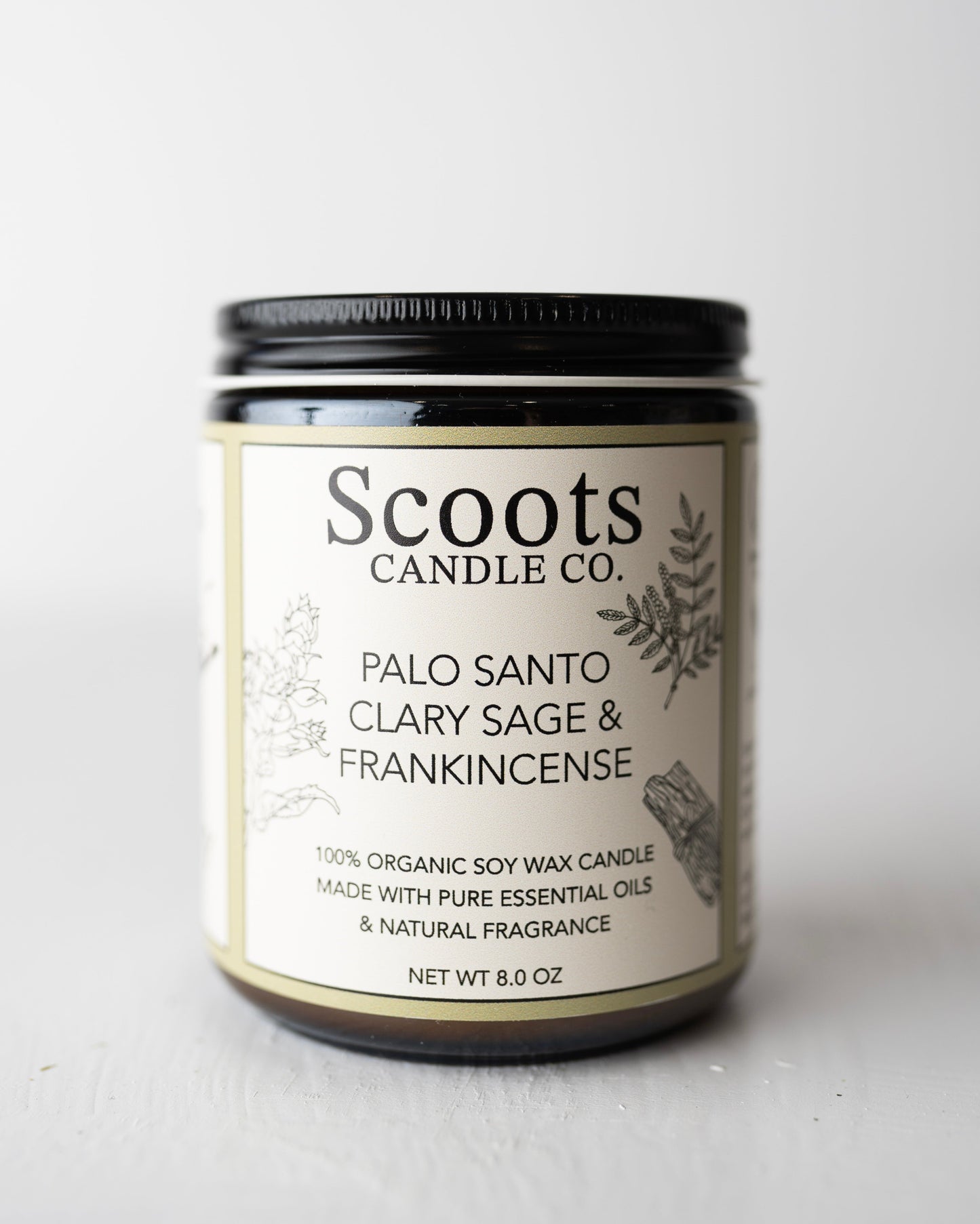 Palo Santo, Clary Sage & Frankincense