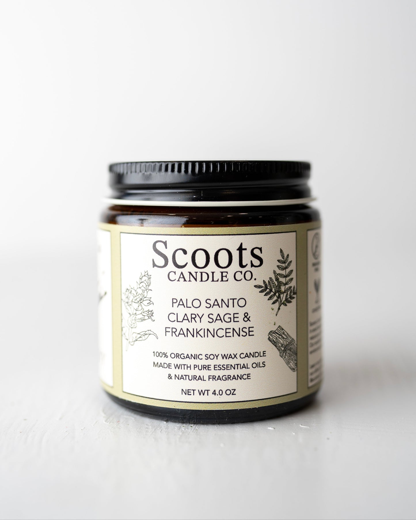 Palo Santo, Clary Sage & Frankincense