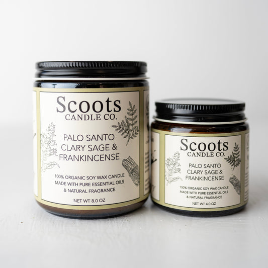 Palo Santo, Clary Sage & Frankincense